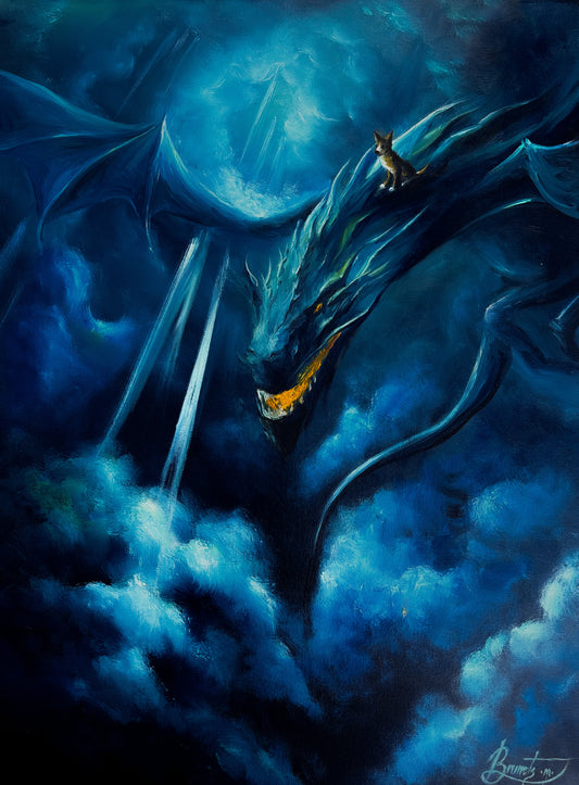 The Bark Side of the Storm 18”x24”