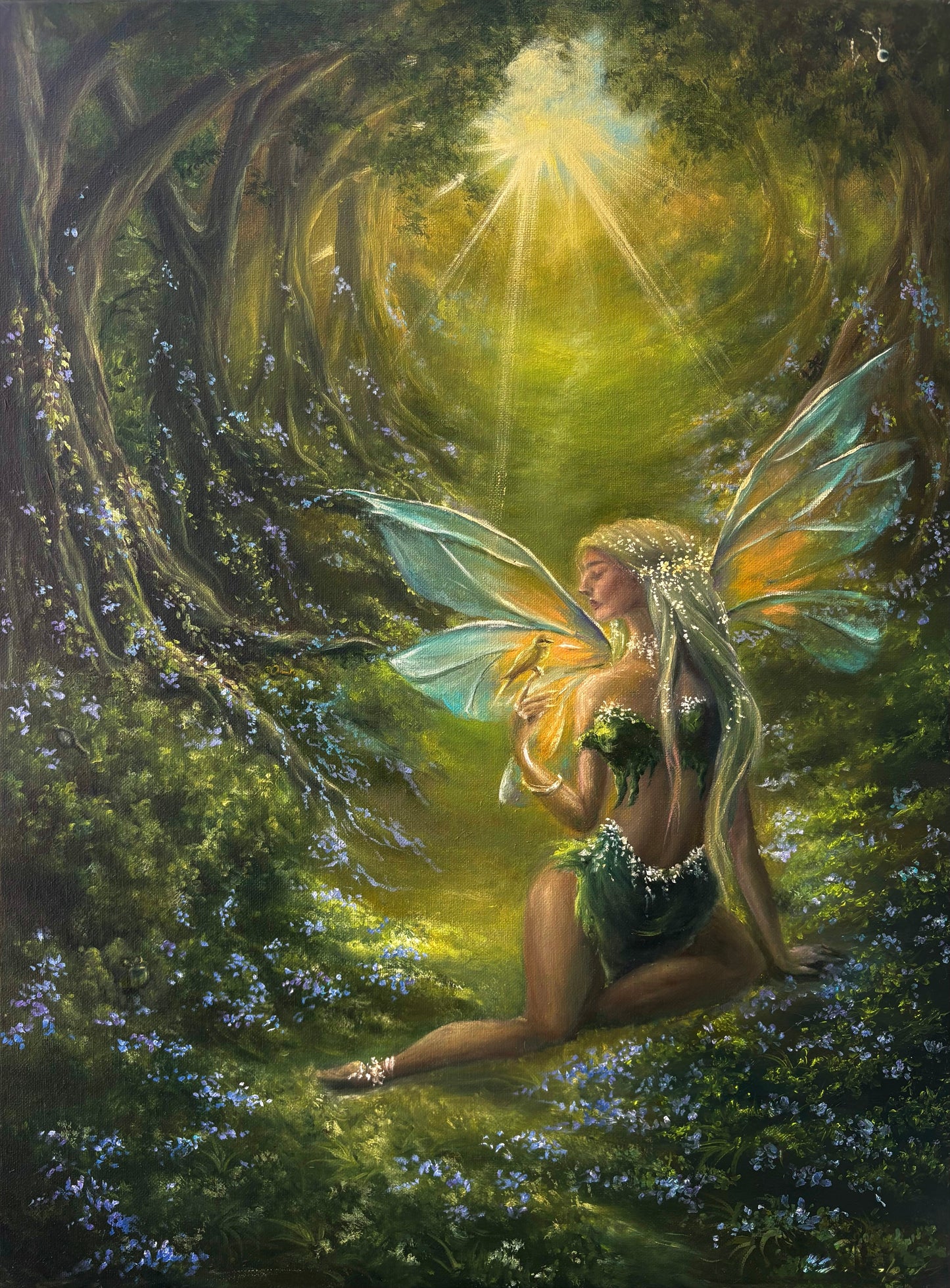 The Resting Path 18" X 24"