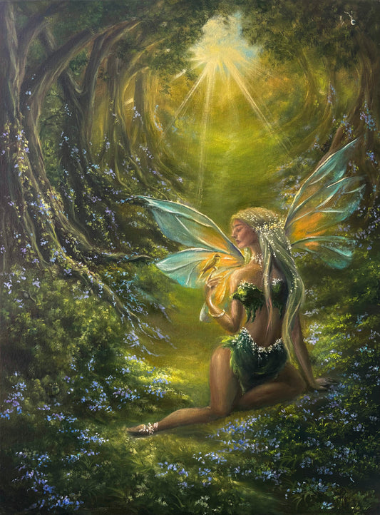 The Resting Path 18" X 24"