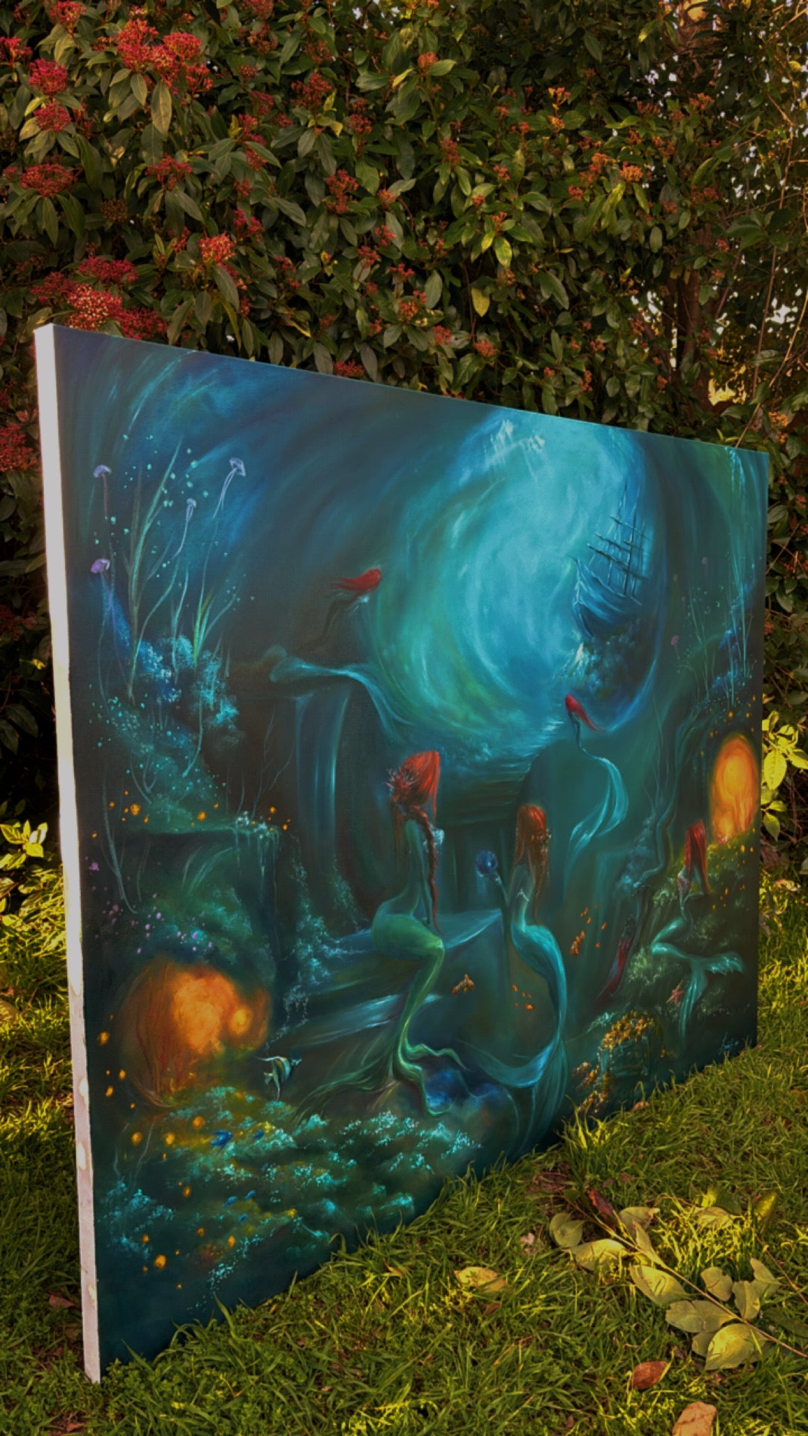 Down in the Sea 60”x48”