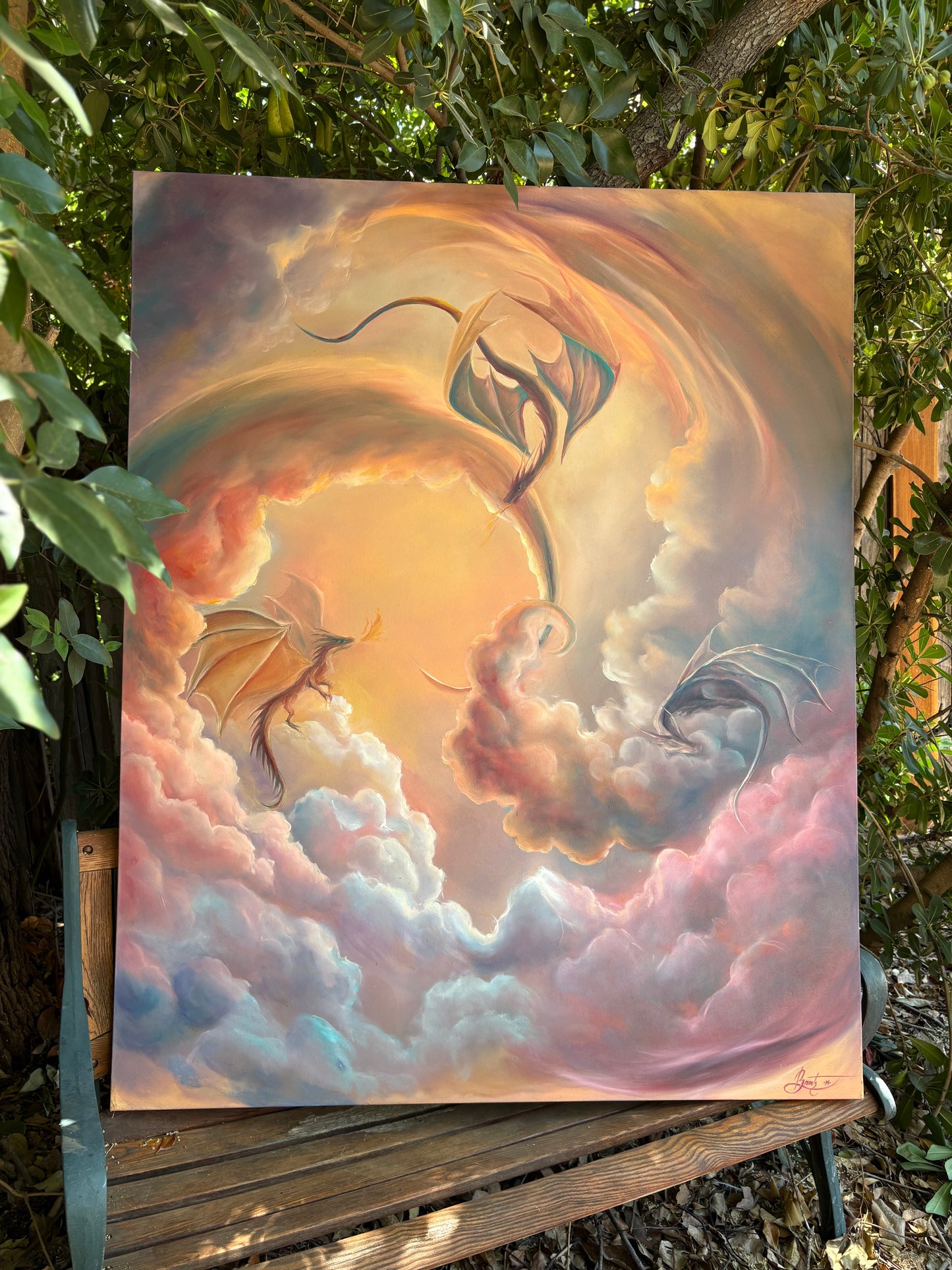 First Flight 48”x60”