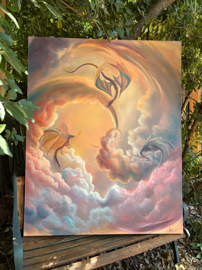 First Flight 48”x60”