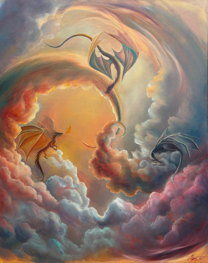 First Flight 48”x60”