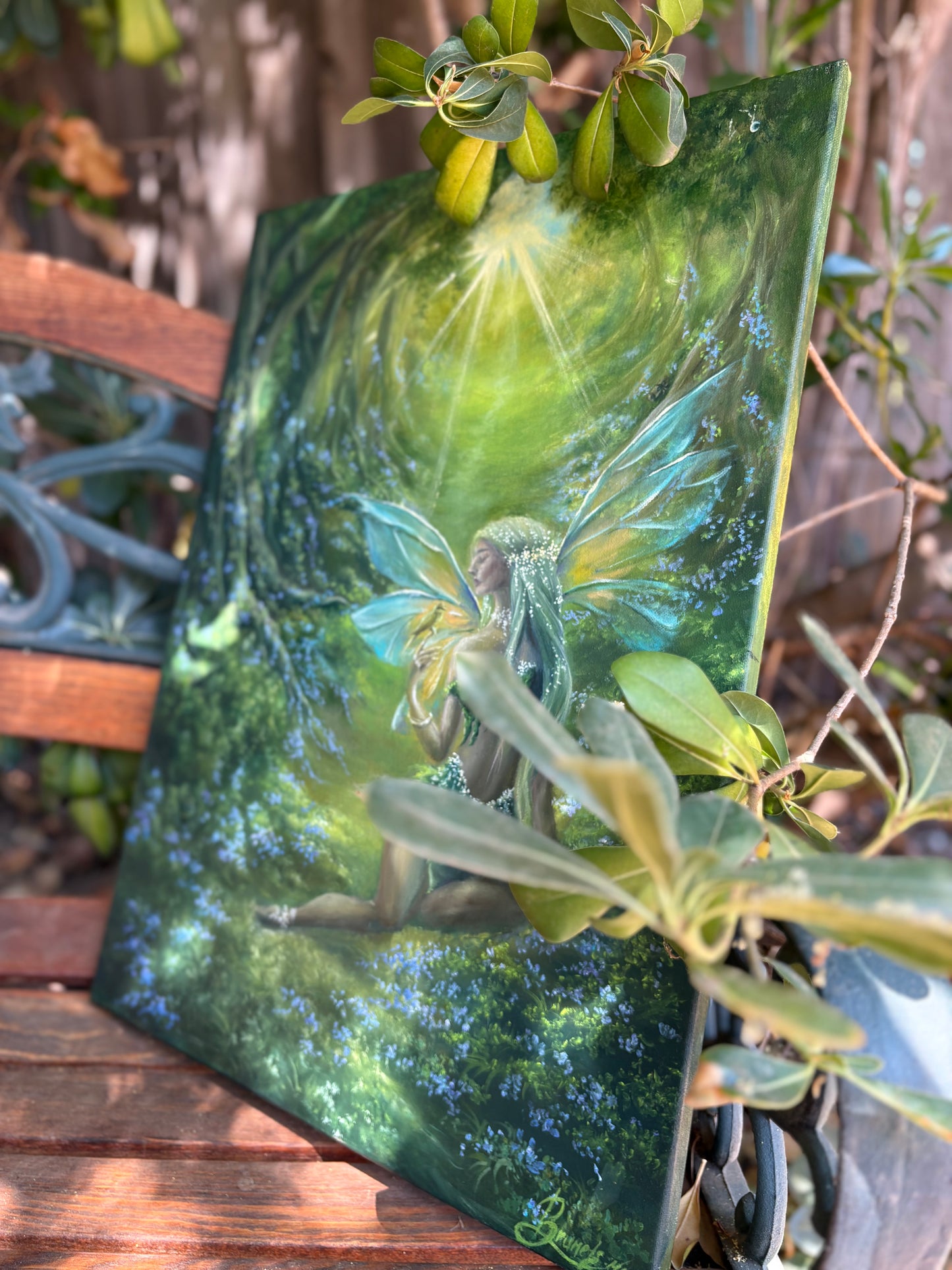 The Resting Path 18" X 24"